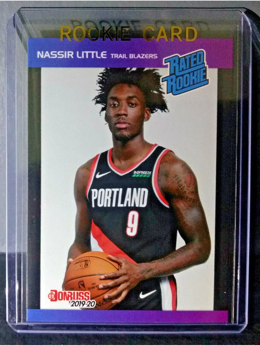 Nassir Little 2019-20 Panini NBA #21 Rated Rookie Retro Card 1/3431